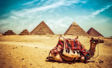 Giza Pyramids and Sphinx