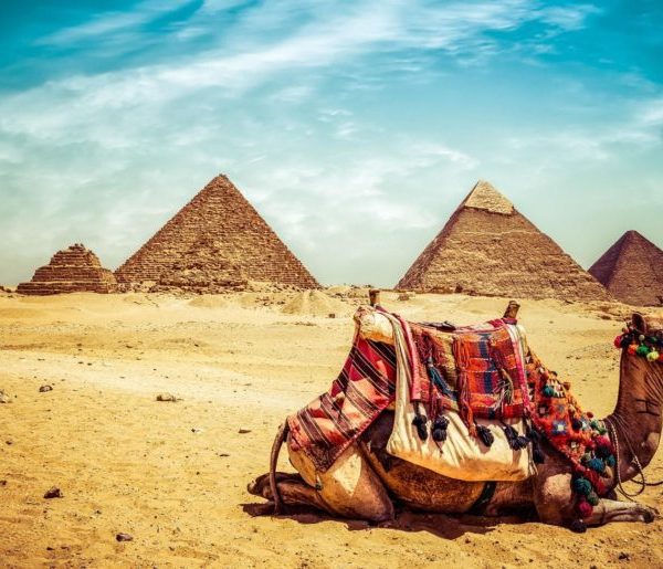 Giza Pyramids and Sphinx