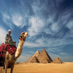 Giza Pyramids and Sphinx