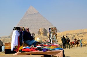 Giza Pyramids and Sphinx