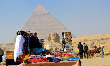 Giza Pyramids and Sphinx