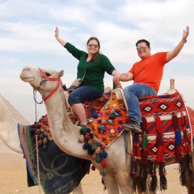 Giza Pyramids and Sphinx