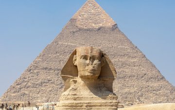 Giza Pyramids and Sphinx