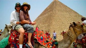 Giza Pyramids and Sphinx