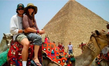 Giza Pyramids and Sphinx