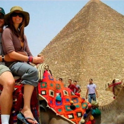 Giza Pyramids and Sphinx
